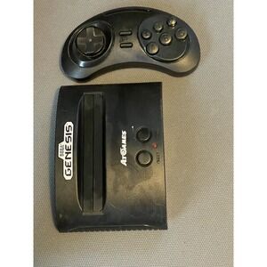 AtGames Sega Genesis Classic Game Console 80 Built-in Games w/ Controller (read)